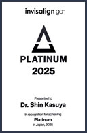 インビザラインGO 治療患者さま数 大阪府No.1